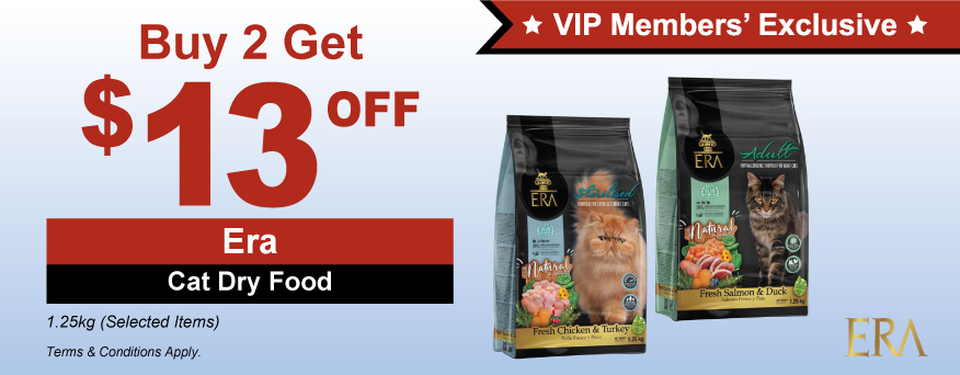 Era Cat Dry Food Promo
